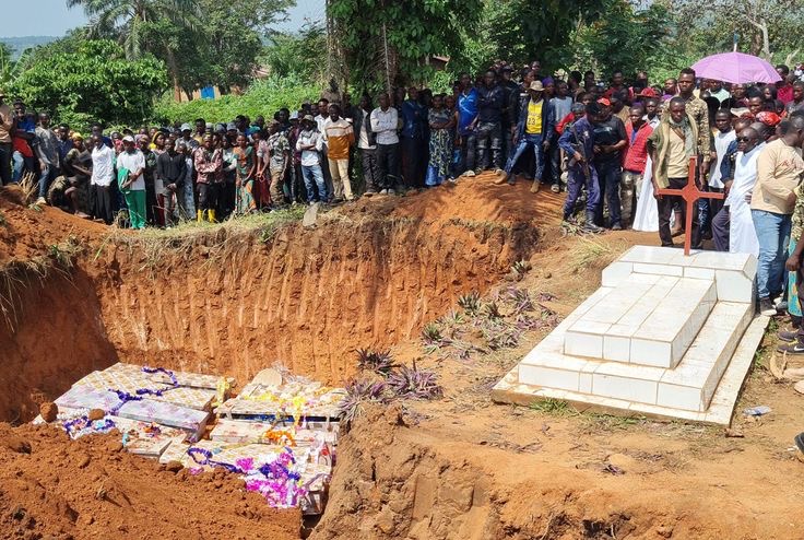 Mass burial in Jos
